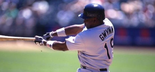 Tony Gwynn batting