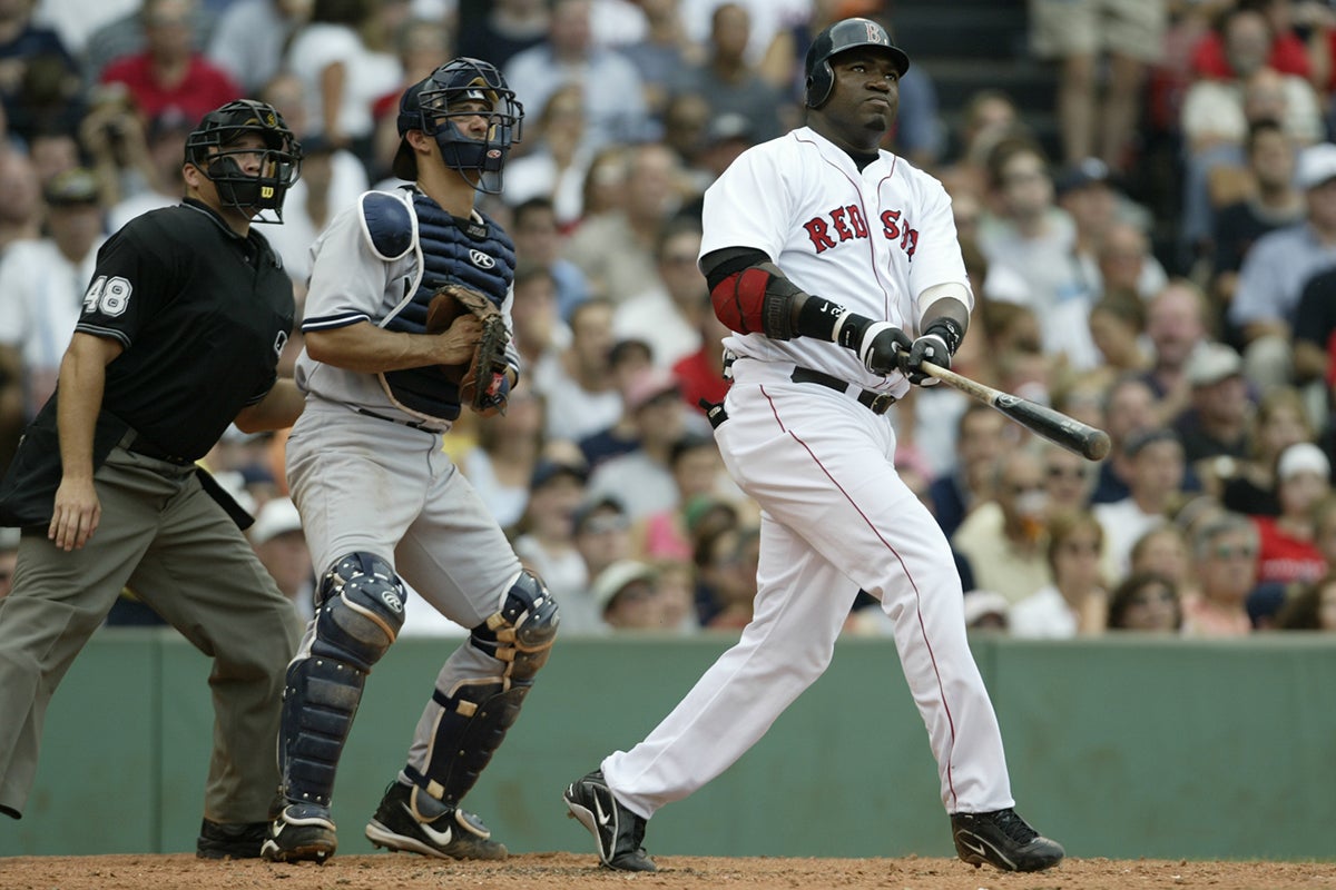 David Ortiz bats for Boston