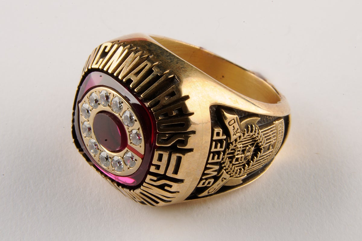 1990 Reds World Series ring