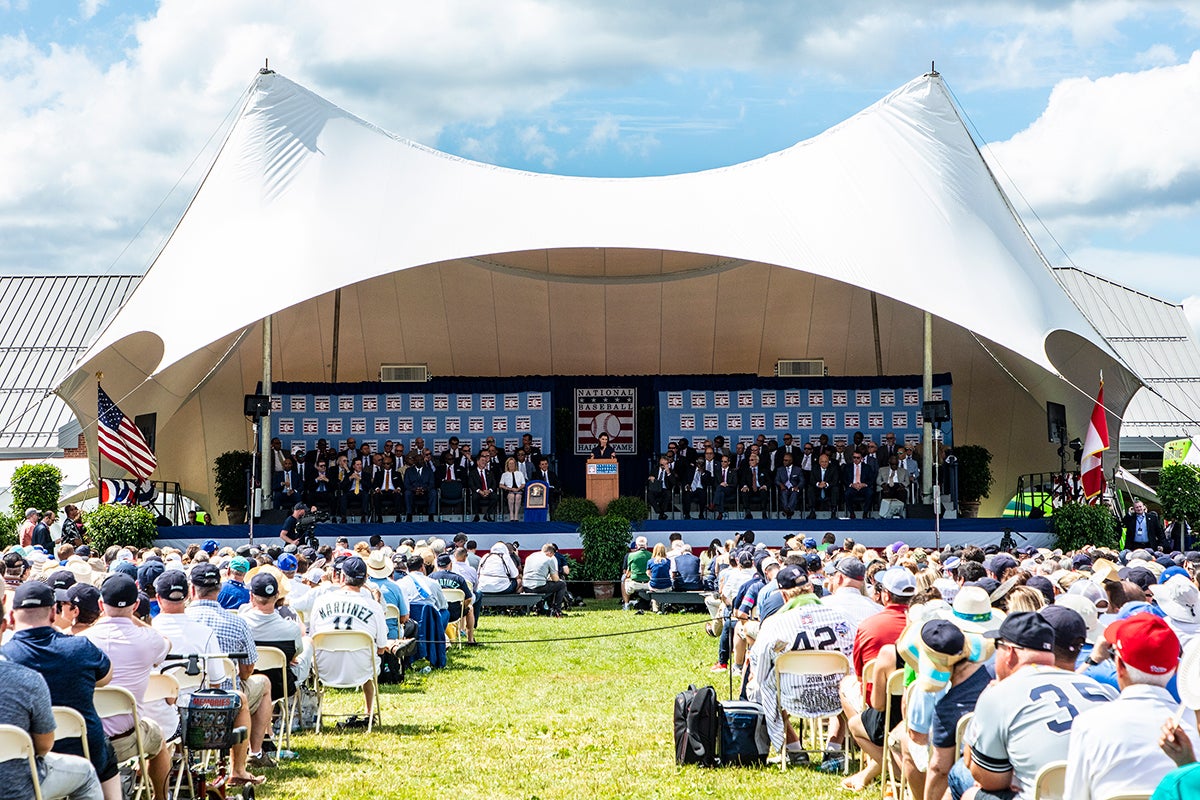 Induction Ceremony crowd