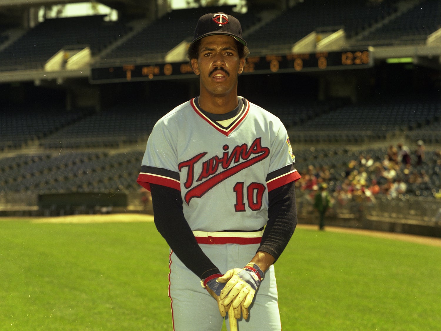 Lyman Bostock in Twins uniform