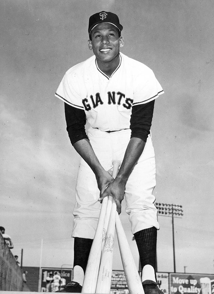 Orlando Cepeda in Giants uniform