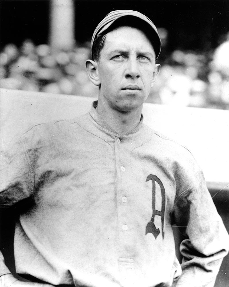 Eddie Collins in Athletics uniform