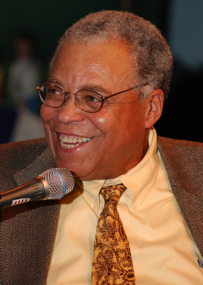 James Earl Jones speaks at Hall of Fame's Grandstand Theater