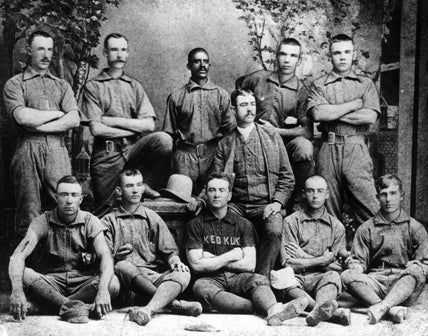 Bud Fowler 1885 Keokuk Team