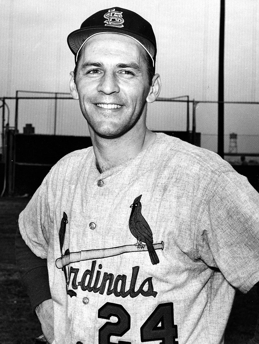 Dick Groat in Cardinals uniform