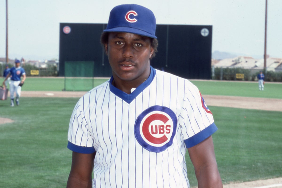 Billy Hatcher in Cubs uniform