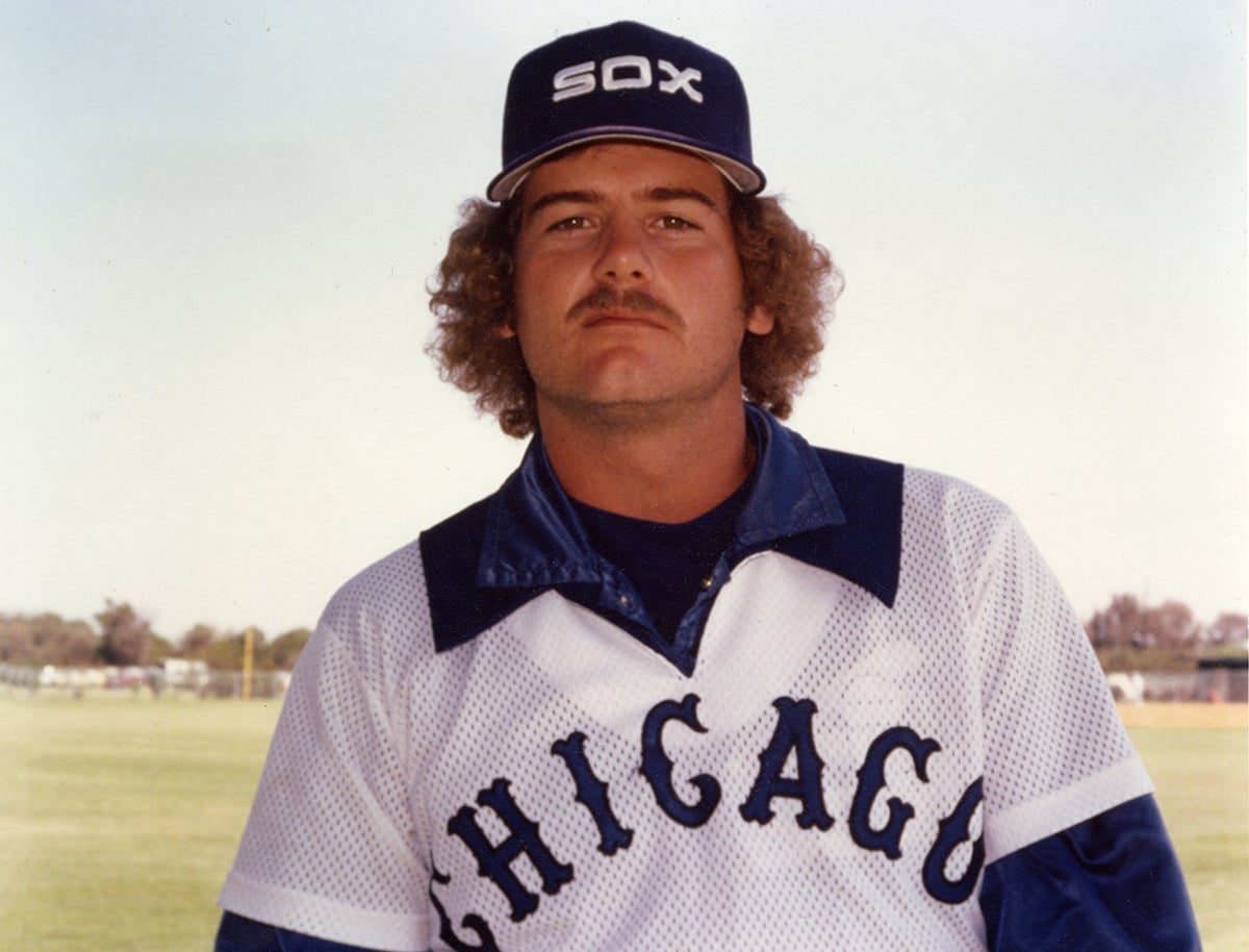 LaMarr Hoyt in White Sox uniform