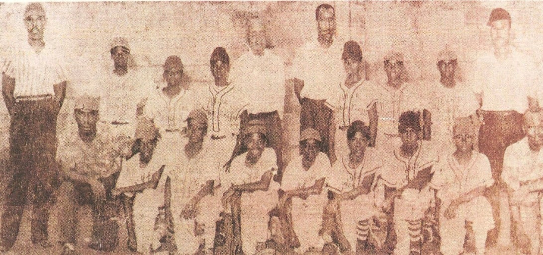 Team photo of 1955 Cannon Street YMCA All-Stars