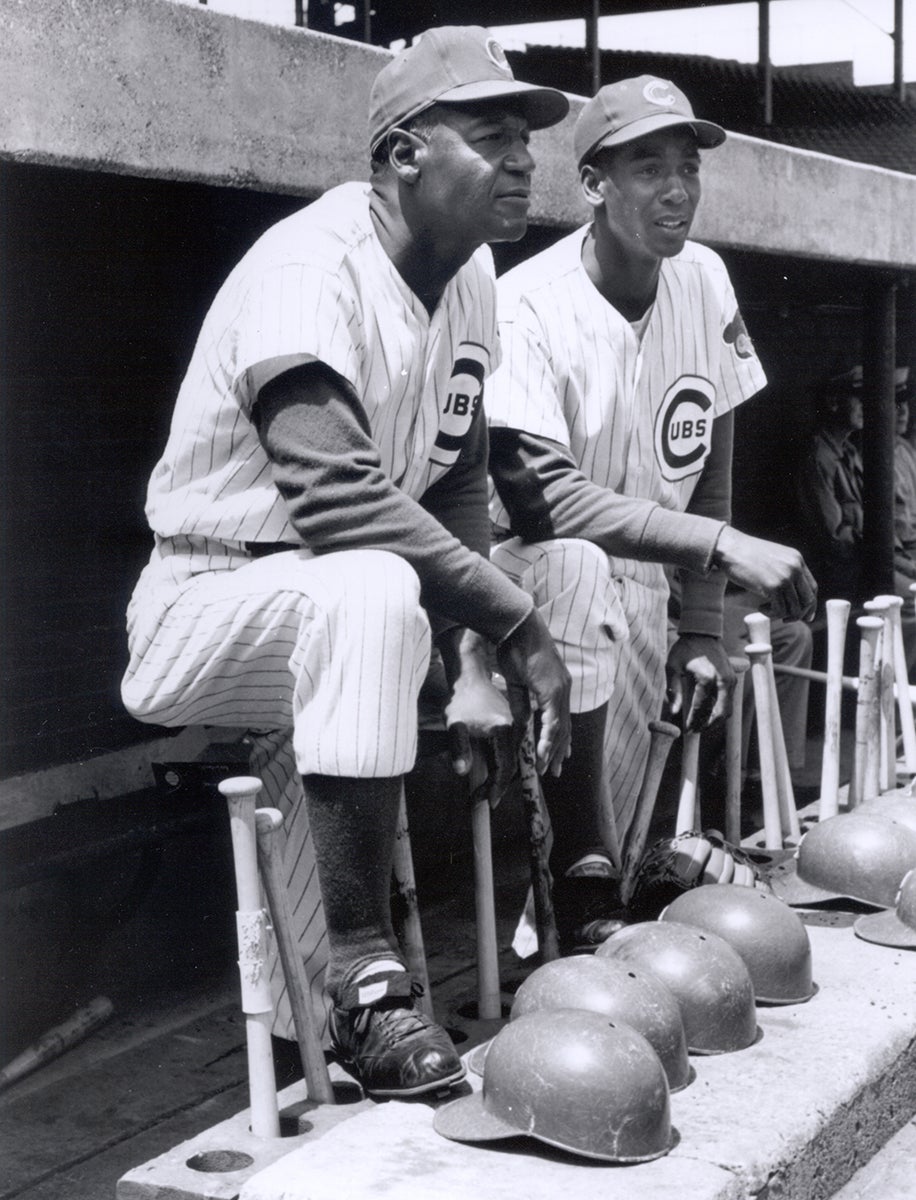 Buck O'Neil and Ernie Banks