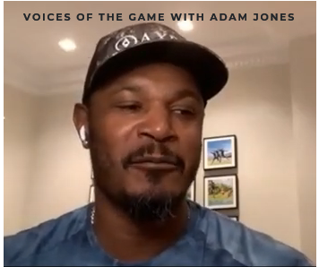 Adam Jones during a Virtual Event