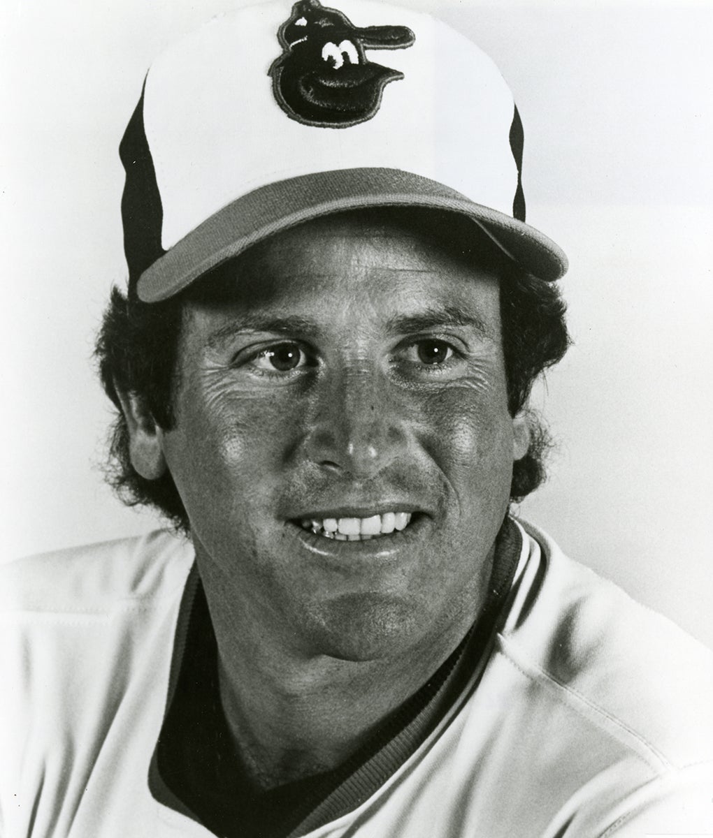 Steve Stone in Orioles uniform