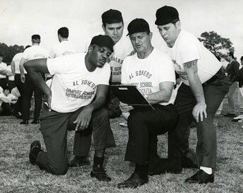 At the time Emmett Ashford was training to become a major league umpire, many umpire schools weren't integrated. Al Somers' school was one of the first to integrate, with students of all races following the path that Ashford blazed. (National Baseball Hall of Fame and Museum)