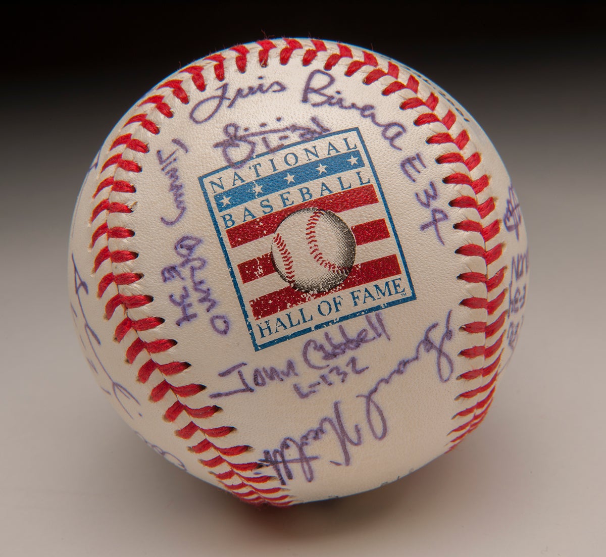 Baseball signed by September 11 first responders