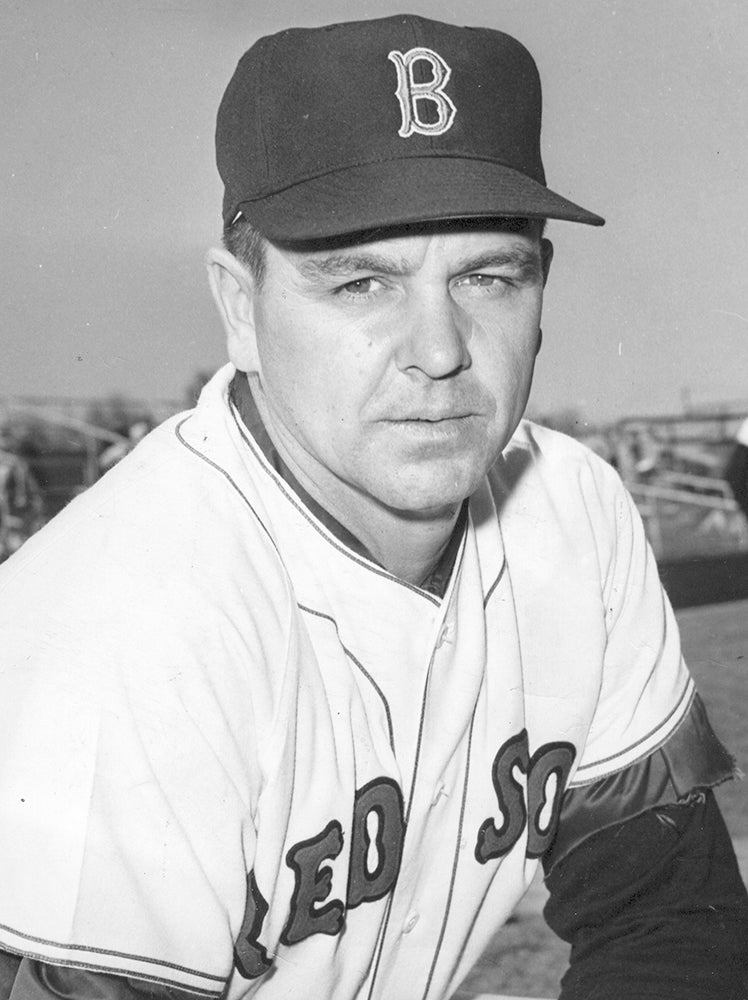 Dick Williams in Red Sox uniform