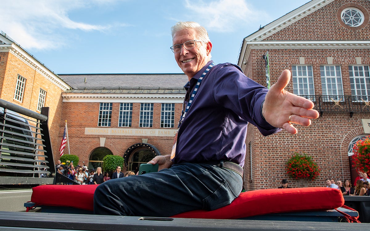 Mike Schmidt at Parade of Legends