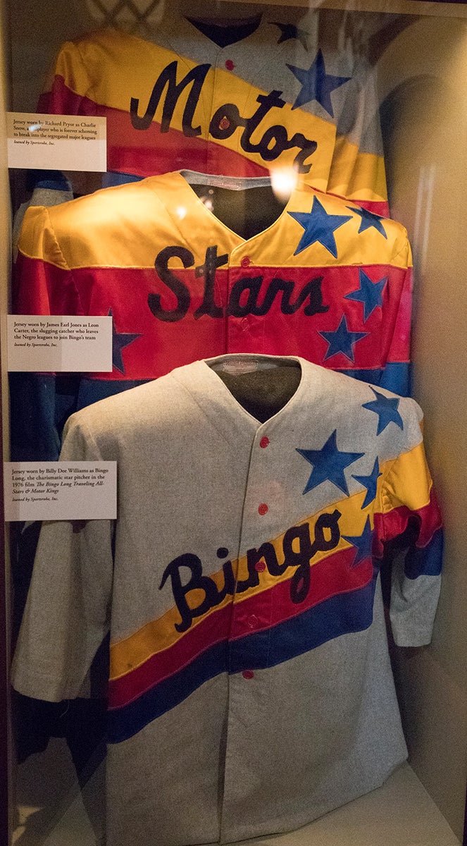 Jerseys worn in The Bingo Long Traveling All-Stars & Motor Kings