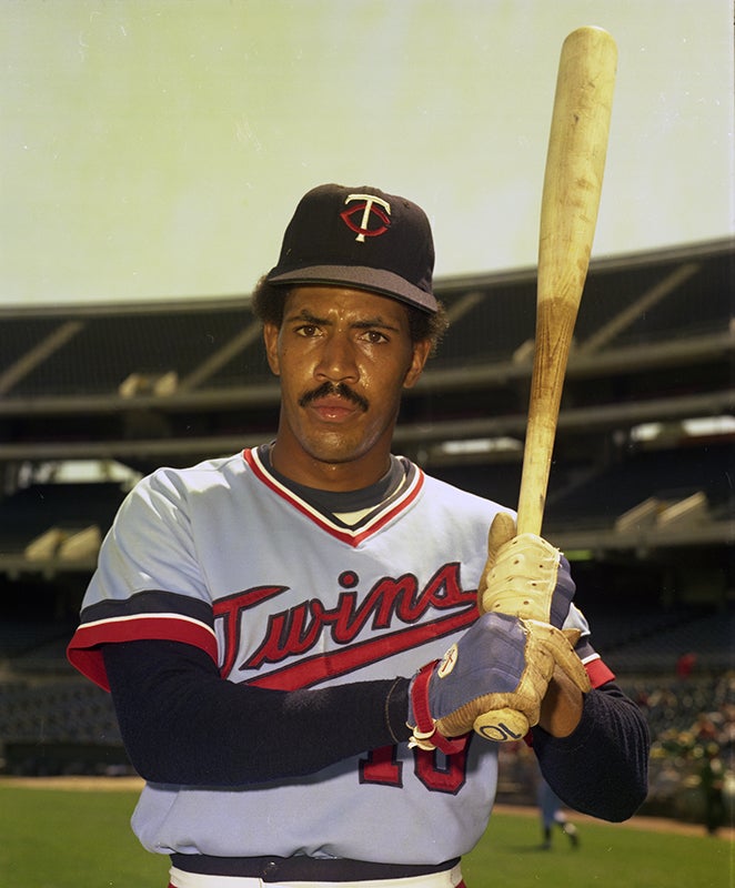 Lyman Bostock in Twins uniform